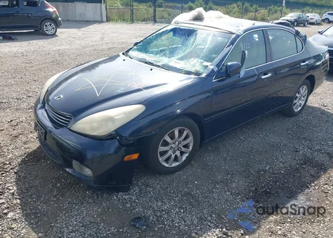 2004 Lexus Es 330 z USA, uszkodzony, nr VIN JTHBA30G140007368